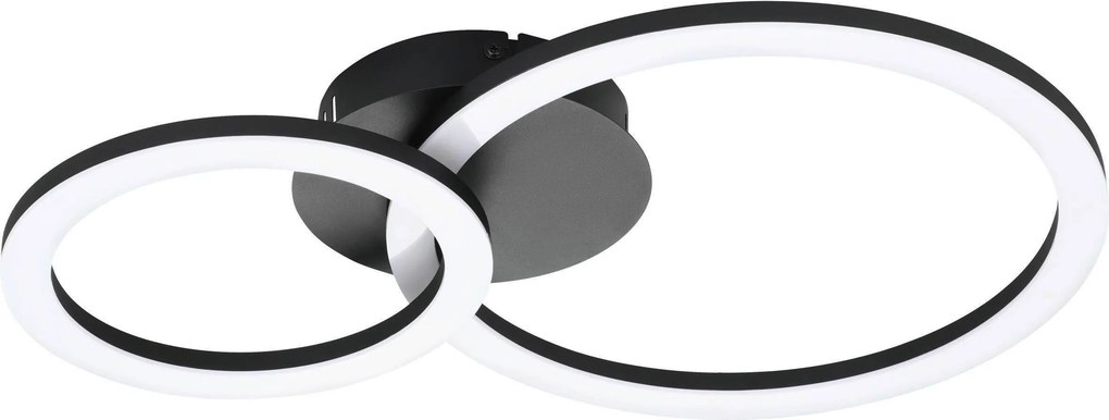 XXXLutz STROPNÉ LED SVIETIDLO, 44,5/30/7 cm Eglo - Online Only bytové doplnky - 003348248603