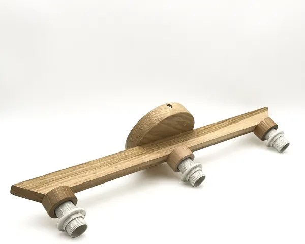 Prisadený luster ANTONIO 3xE14/40W/230V dub