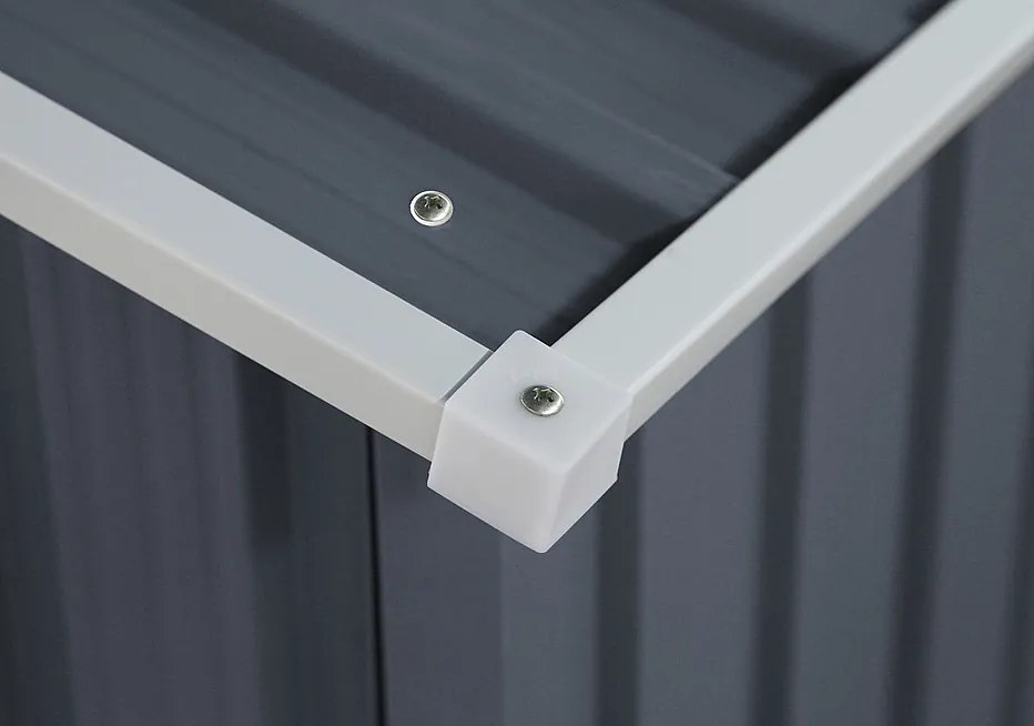 Záhradný domček plocha 277 x 255 cm (šedá)