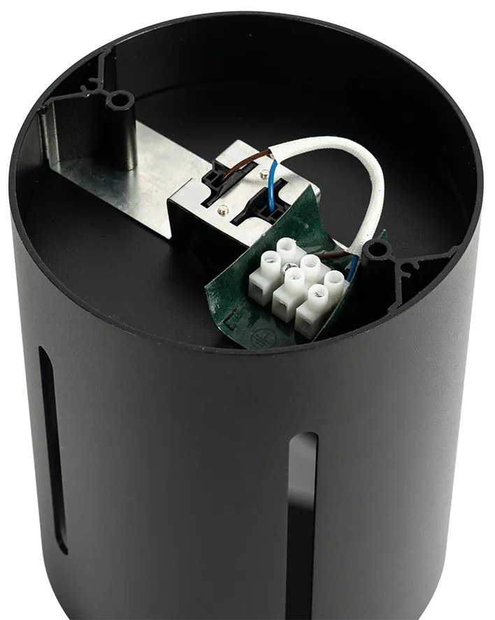 Dizajnové stropné svietidlo čierne - Yana