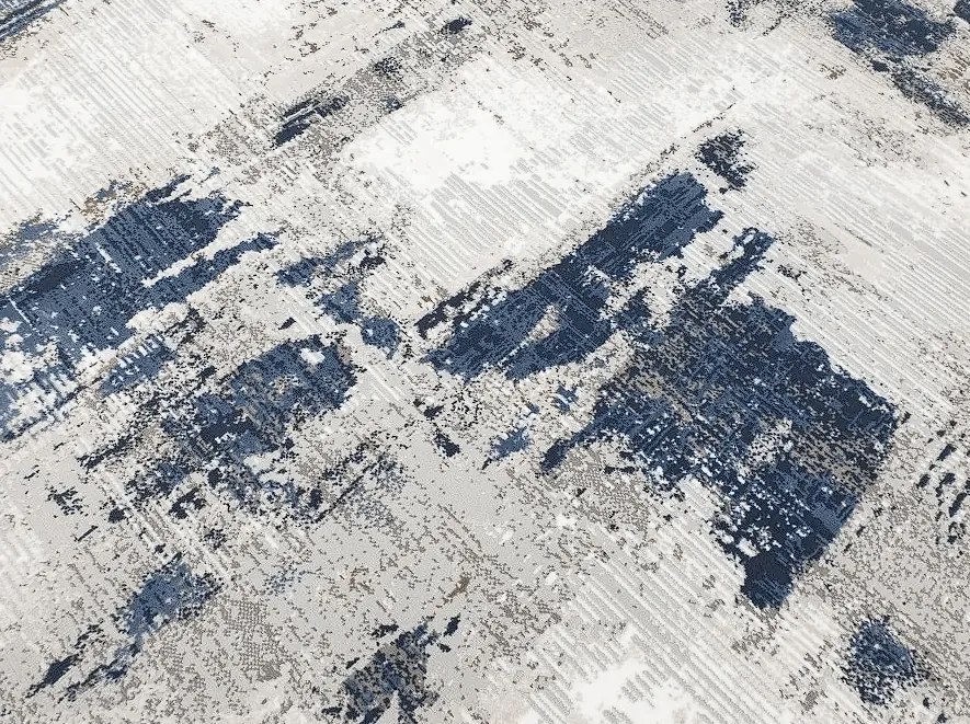 DC Koberec Exclusive kruh 167 námornícka modrá modrá Rozmer: Ø 100 cm (kruh)