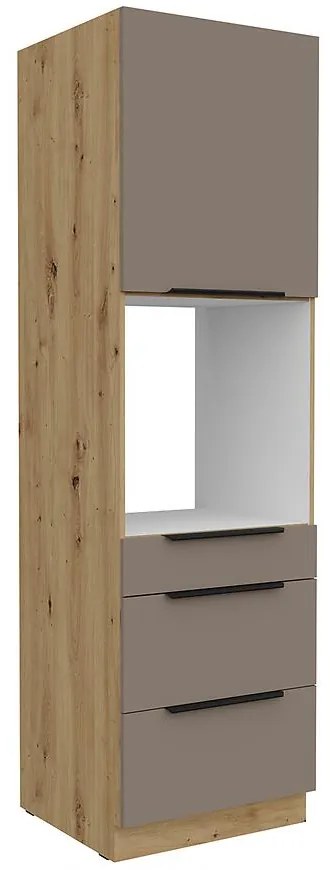 Kuchynská skrinka Aria-Ta/Ar Anti Fingerprint 60dps-210 1f 3s