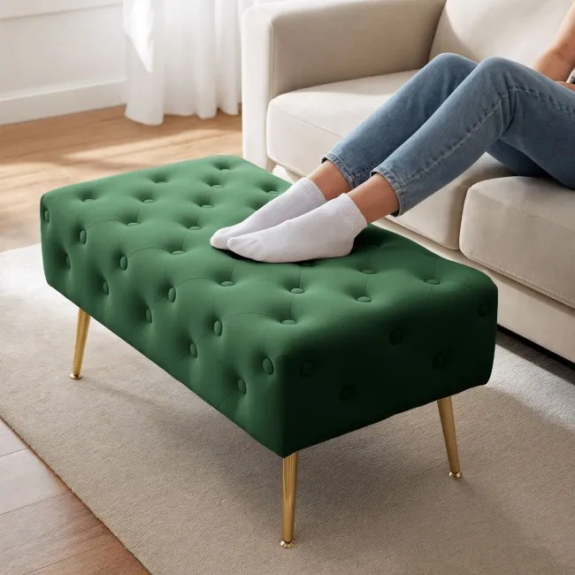 Taburetka MADRID fľaškovo zelená