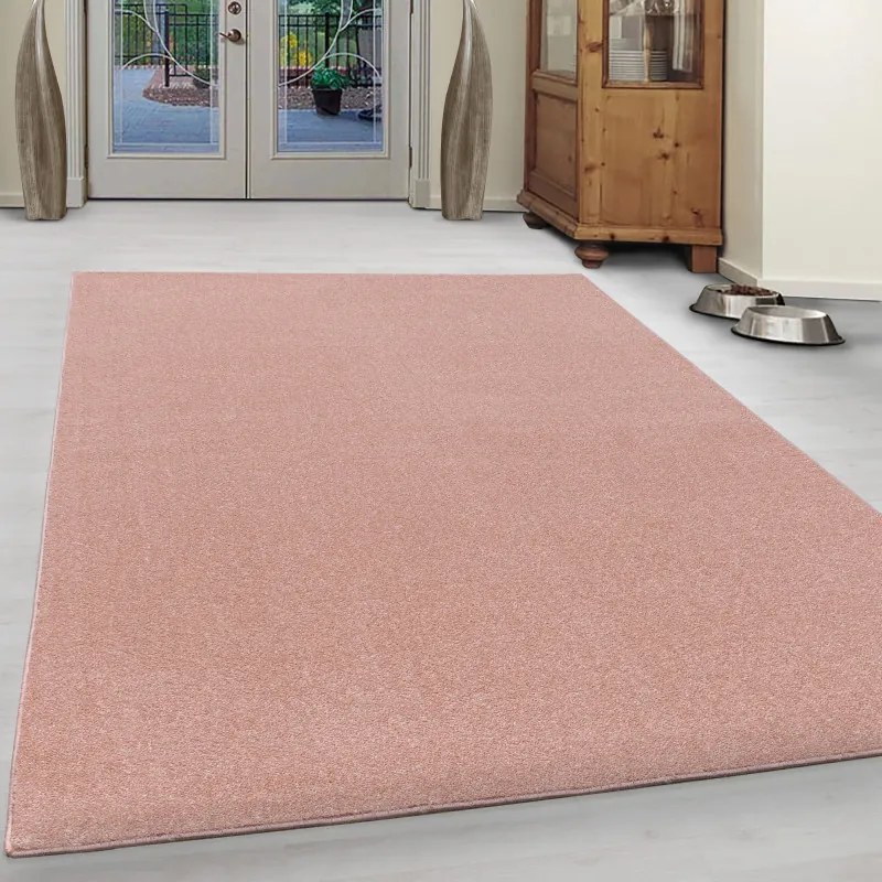 Ayyildiz, Kusový koberec Ata 7000 rose, 140x200, ružová, obývacia izba