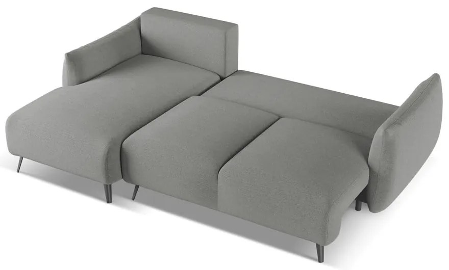 Svetlosivá rohová pohovka (ľavý roh) Malie – Makamii