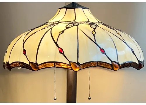 Stojacia lampa Tiffany štýl Chain kolekcia GENTLE Ø51*160 cm