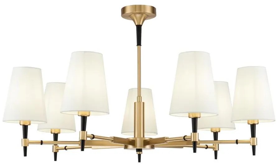 Maytoni H001CL-07BS - Luster na tyči ZARAGOZA 7xE14/40W/230V