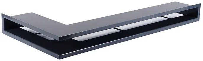 Mriežka LUFT 40x60x6 cm grafit ľavá