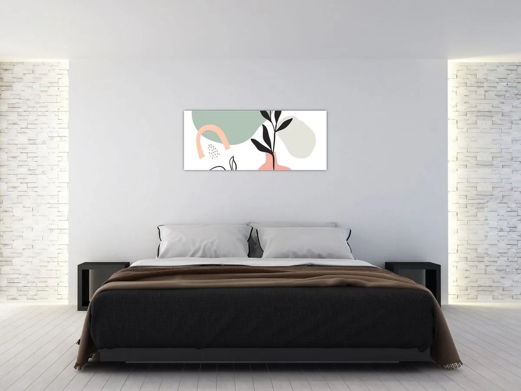 Obraz - Kvety vo váze N⁰3 (120x50 cm)