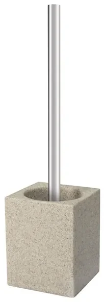 Erga Sand, toaletná WC kefa na postavenie, piesková, ERG-01592