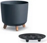 Kvetináč GRACIE TUBUS 29,8 cm zemito zelený