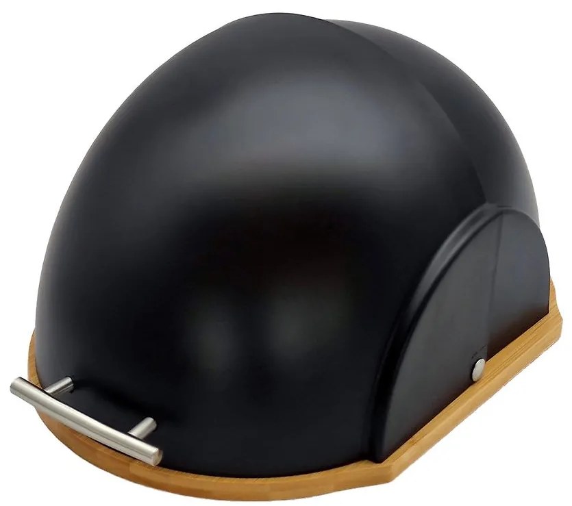 Chlebník black FTC1891-A 37x26x22 cm