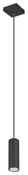 Globo 57911HB - Luster na lanku ROBBY 1xGU10/35W/230V čierna