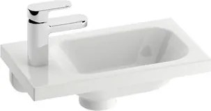 Ravak Chrome umývadlo 40x22 cm otvor pre batériu vľavo CHRUMMINIL