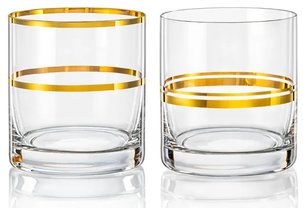 Crystalex poháre na whisky Harmonics 280 ml 6KS