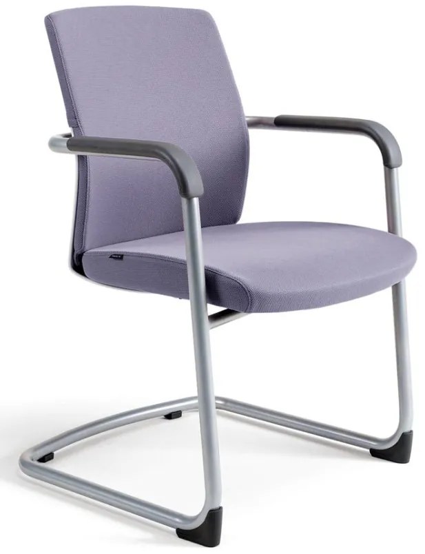 OFFICE PRO bestuhl Konferenčná rokovacia stolička JCON WHITE šedá