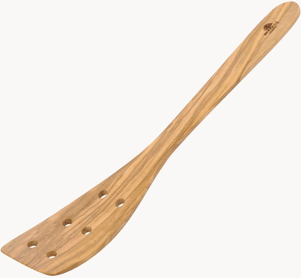 Obracačky's otvormi z olivového dreva Contour, 2 ks