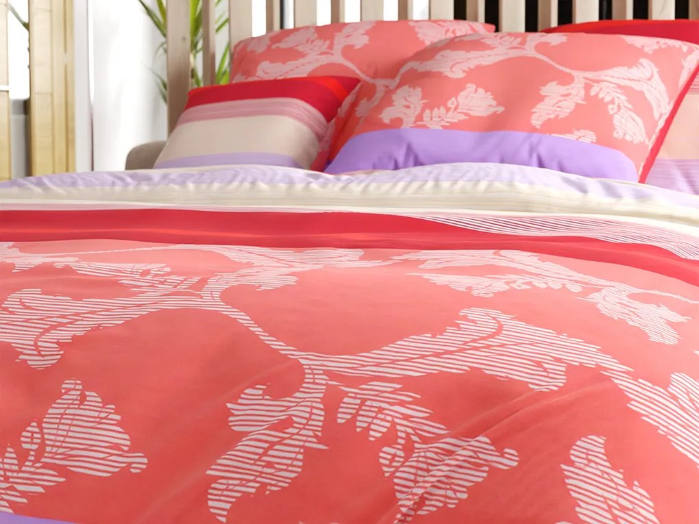 Obliečky z Renforcé bavlny IMARA červené Rozmer obliečky: 2 ks 80 x 80 cm | 200 x 200 cm