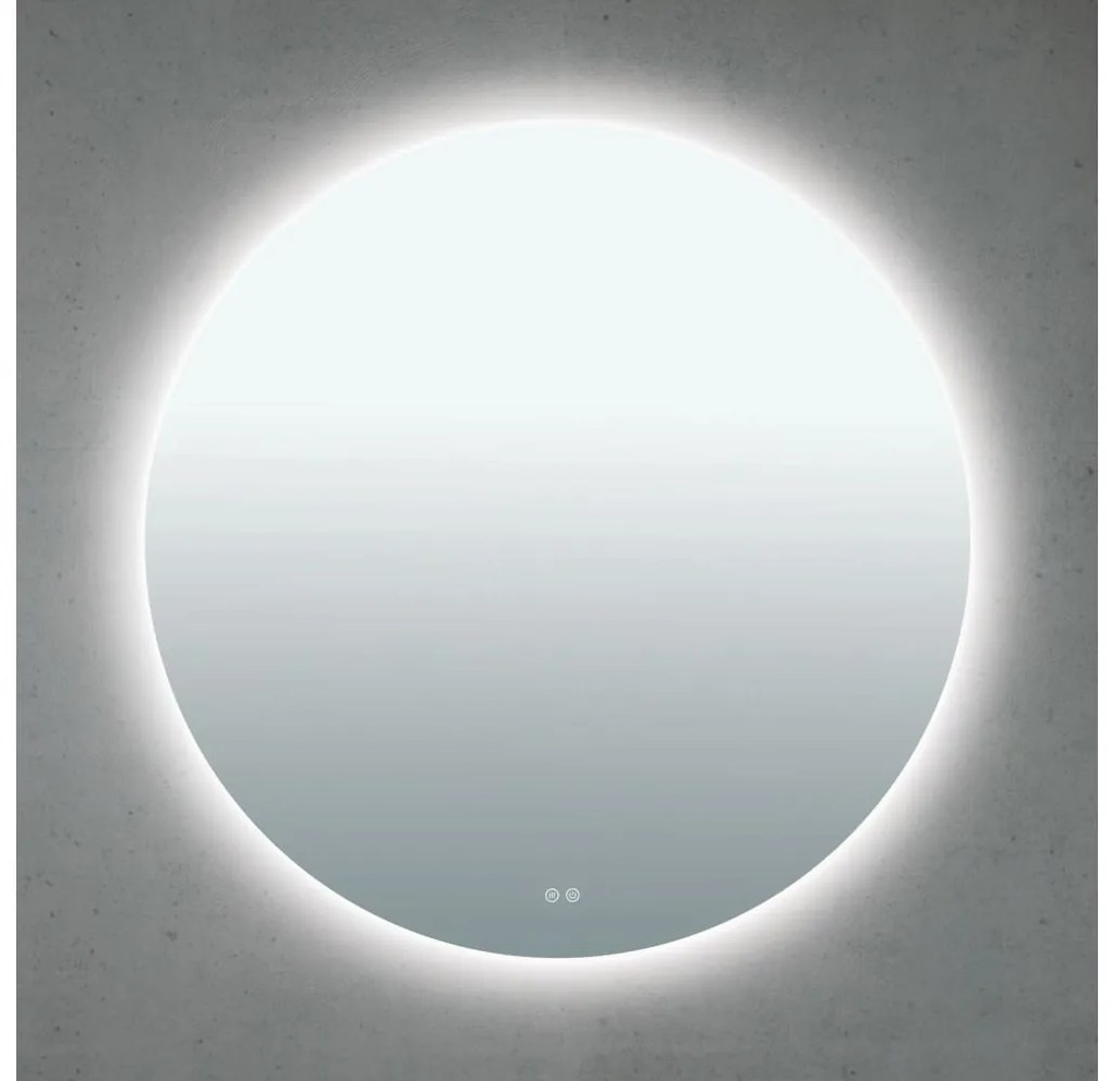 Orion - LED zrkadlo s podsvietením FOCUS LED/30W/230V 3000/4200/6000K pr. 100 cm IP44