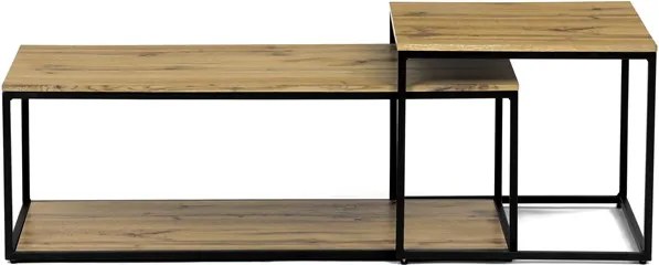 Autronic BONTEC Konferenčný stolík 100x50x35cm, mdf, divoký dub, CT-X7123 OAK Farba: Prírodné