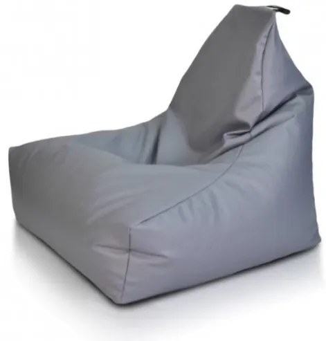 Sedací vak Keiko s ekokoža TiaHome - čierna