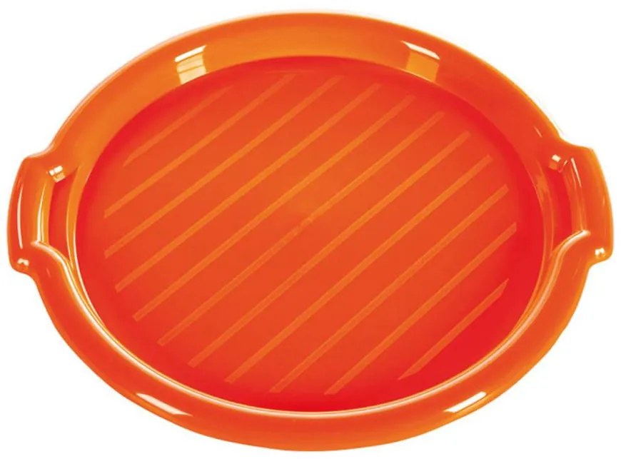 Plastová tácka okrúhla