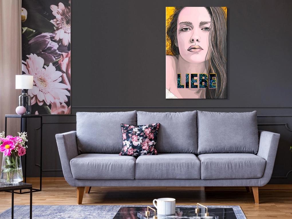 Artgeist Obraz - Liebe (1 Part) Vertical Veľkosť: 40x60, Verzia: Na talianskom plátne