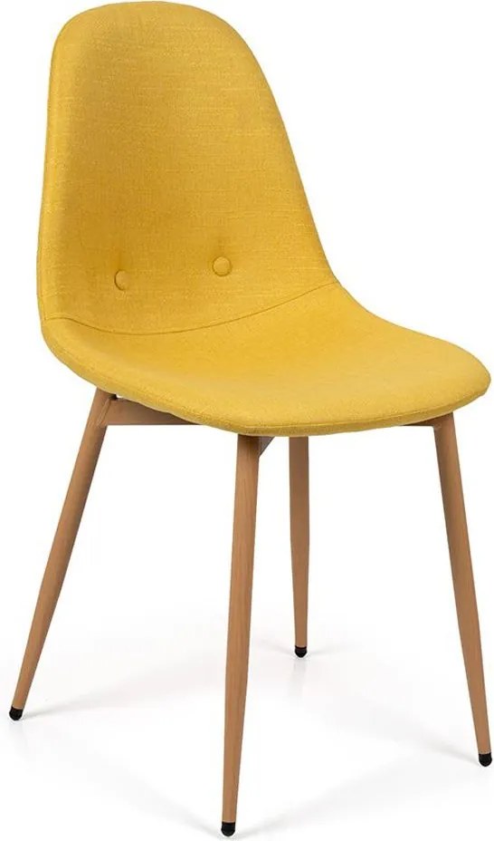 Jedálenský set 4x stoličky + stôl 120 cm AVENBERG CITRINE