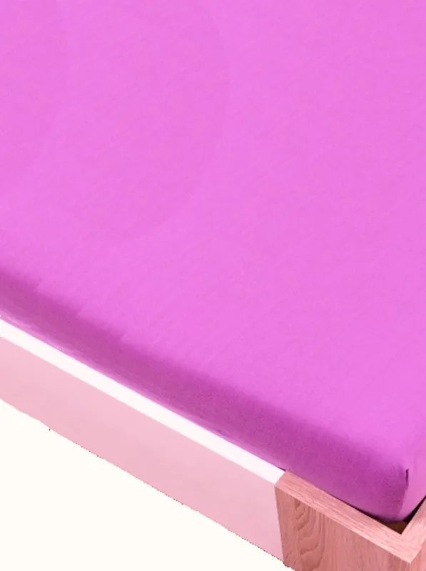 HOD (D) Detská Jersey plachta ružová 60/70 x 120/140 cm