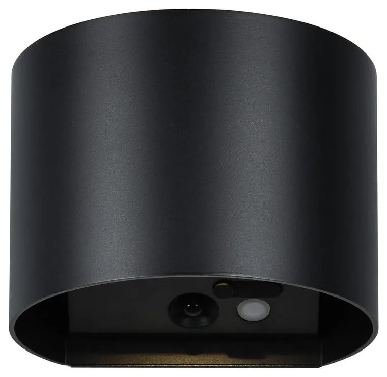 LED nástenné vonkajšie svietidlo so senzorom pohybu na USB (výška 10 cm) Genie – Reality