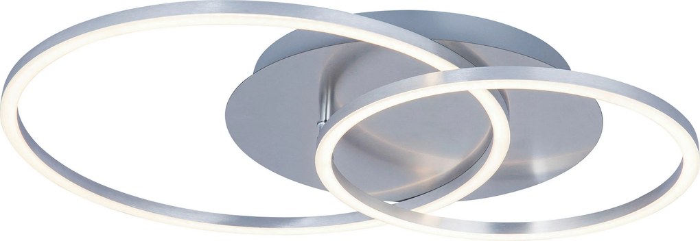 XXXLutz STROPNÉ LED SVIETIDLO, 54,7/40/7 cm Novel - Interiérové svietidlá - 004076001001