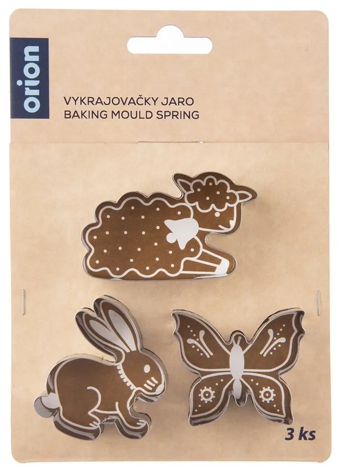 Formičky s veľkonočným motívom v súprave 3 ks – Orion