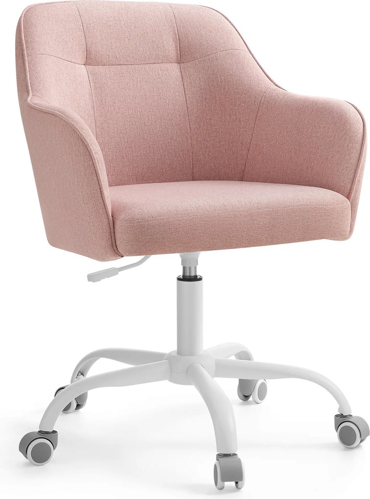 XXXLutz OTOČNÁ STOLIČKA, perkál, pink - Online Only kancelárie - 002543066201