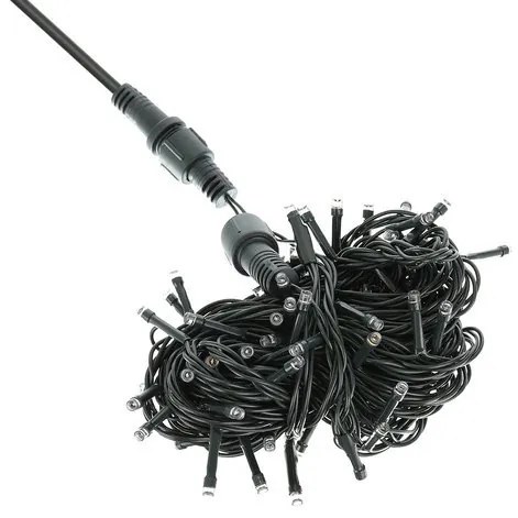 JAKS VIANOČNÁ SVETELNÁ REŤAZ 100X LED STUDENÁ BIELA, 10M + MOŽNOSŤ SPÁJANIA 5902802917645