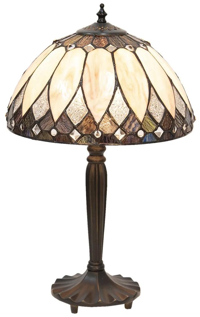 Stolná lampa Tiffany Naeva - Ø 30 * 46 cm