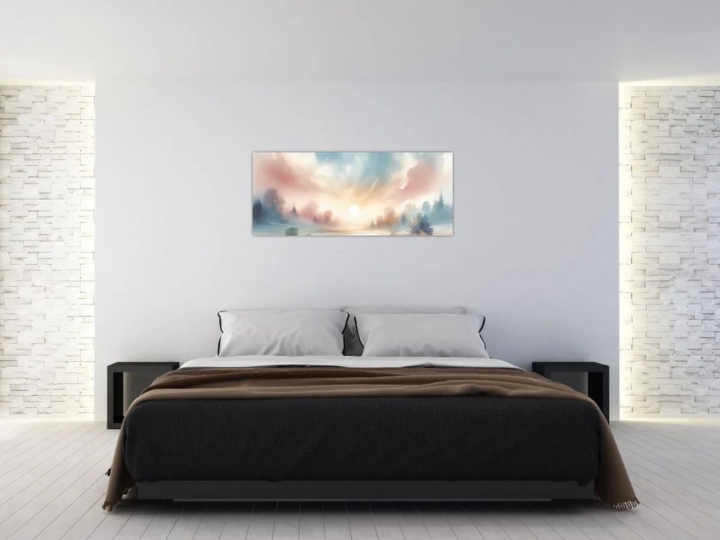 Obraz - Elegantná krajina (120x50 cm)