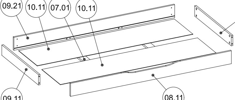 Lamino zásuvka 158x75x14 cm pod detskú posteľ 160x80 cm