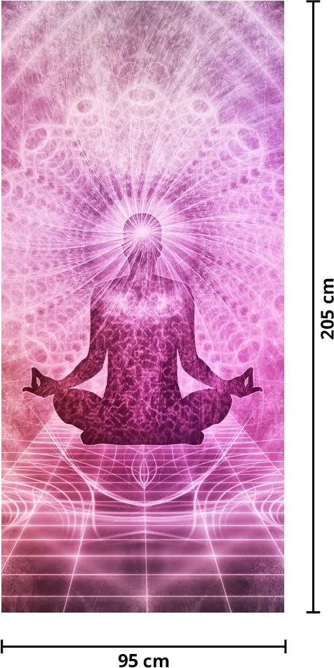 Fototapeta na dvere - Meditácia (95x205cm)