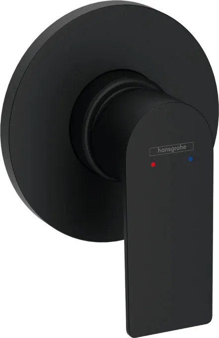 Hansgrohe Rebris E, sprchová batéria pod omietku, čierna matná, HAN-72659670