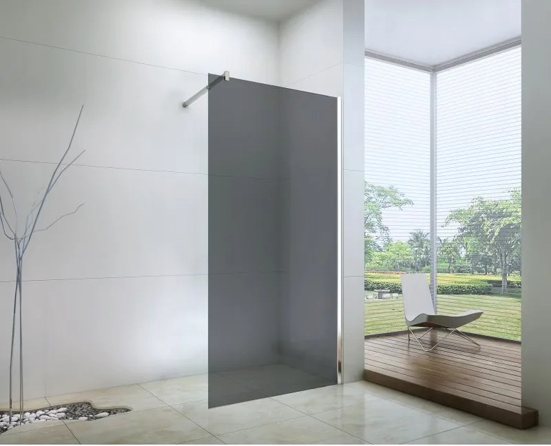 Mexen sprchová zástena WALK-IN, 120 cm, šedá, 850-120-000-01-40