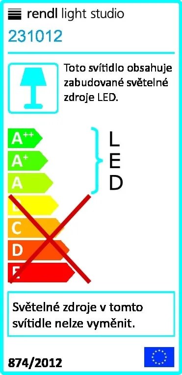 Vonkajšie nástenné svietidlo SLV PEMA LED 230V 4W 231012