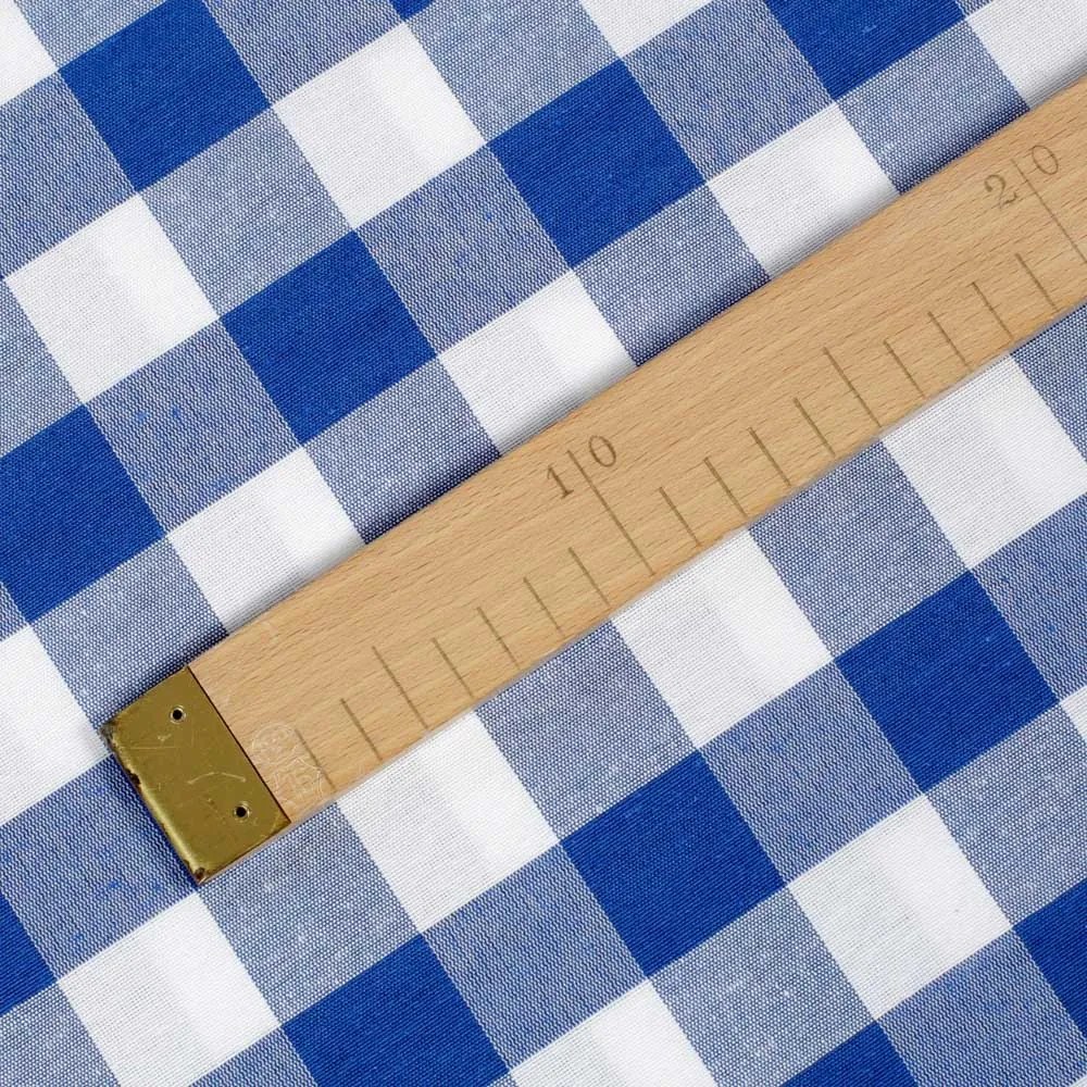 Biante Dekoračný obdĺžnikový obrus Rebeka RE-007 Modro-biela kocka veľká 100x160 cm