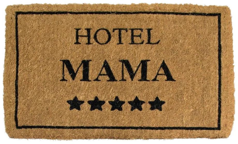 Rohožka z kokosových vlákien Hotel Mama - 75 * 45 * 4cm