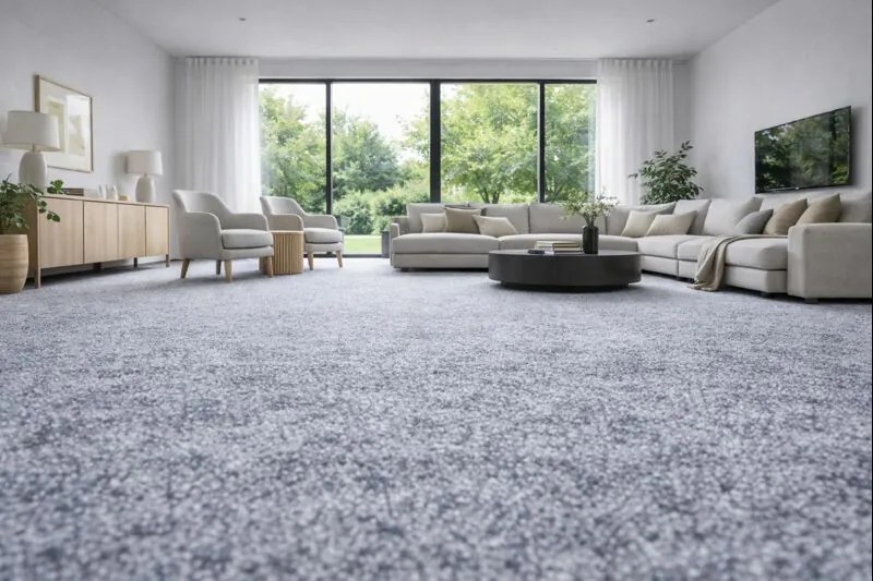 ITC, Koberec metráž Serenade 915, na mieru, šíře 4m,5m, šedá, filc, obývacia izba