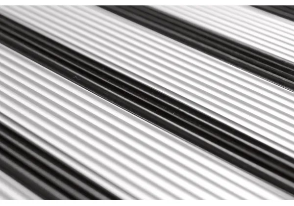 WENKO 601011100 - Stupienkový rebrík ALU-DESIGN 44x101 cm strieborná/čierna