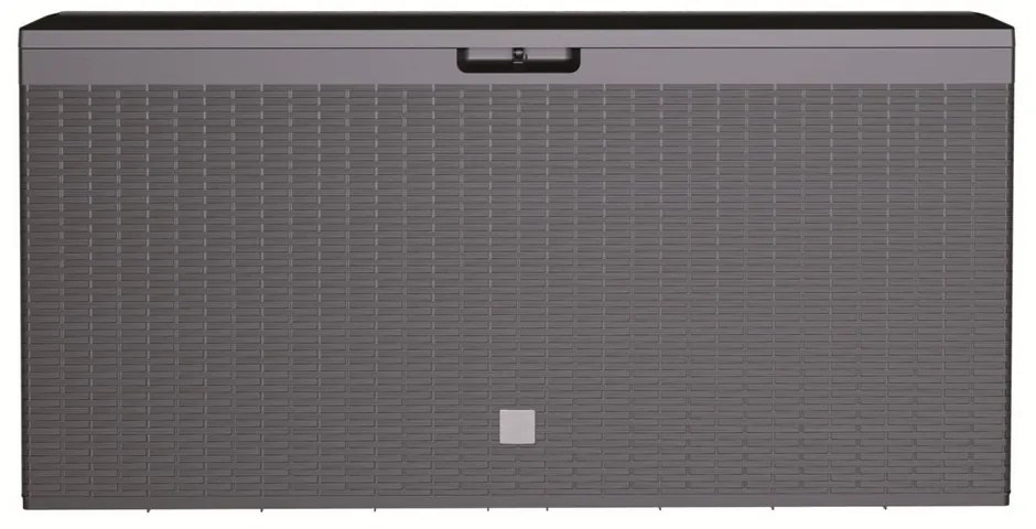 Záhradný box, 290 l, II, tmavo hnedá