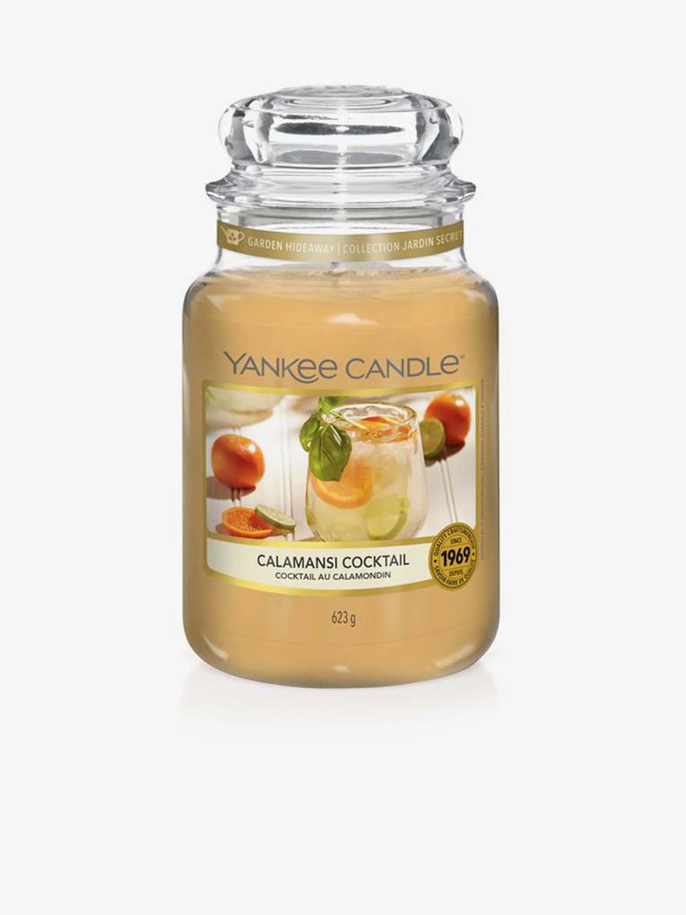Yankee Candle žlté vonná sviečka Calamansi Coctail Classic veľká