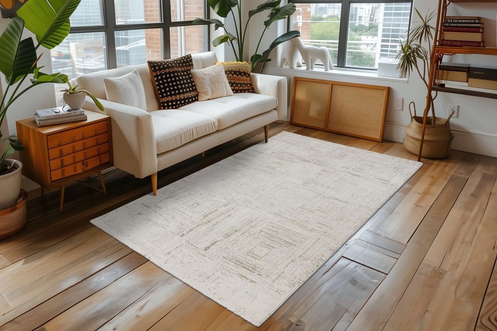 Kusový koberec My Parma 512 Cream, 160x230, béžová, chodba / predsieň, Obsession