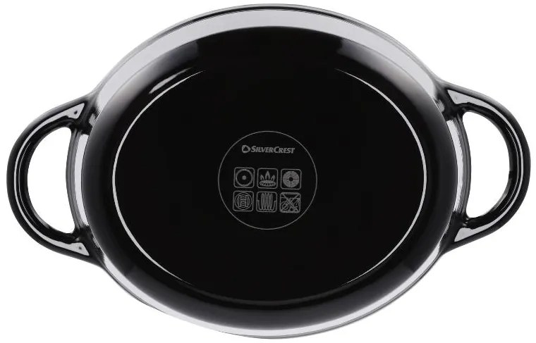 Silvercrest®  Liatinový pekáč, 3 l (čierna)  (100393109)