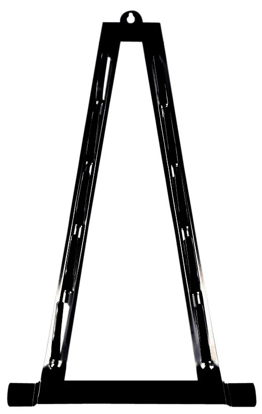 Organizér na pokličky, 5 pokliček s háčky, černý XXL - 57x31cm